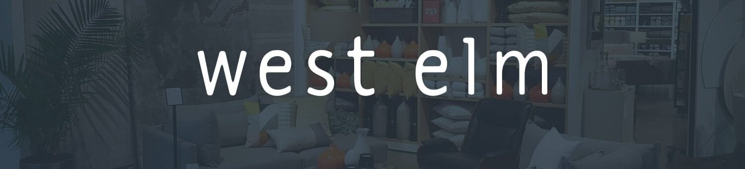 West Elm Banner